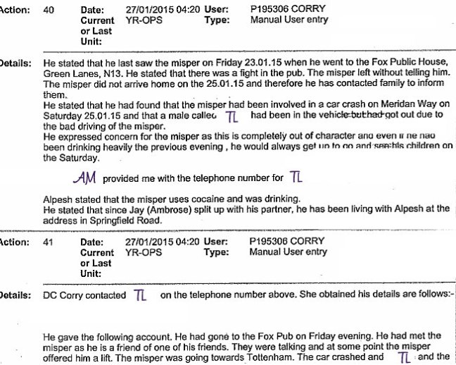 Merlin Missing Person Report 21 - 2015