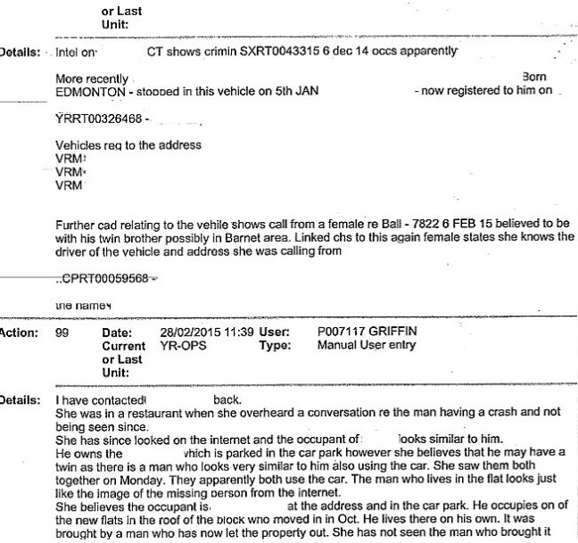 Merlin Missing Person Report 52 - 2015