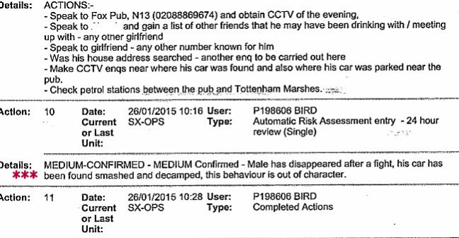 Merlin Missing Person Report 6 - 2015