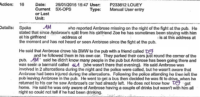 Merlin Missing Person Report 8 - 2015