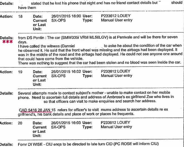 Merlin Missing Person Report 9 - 2015